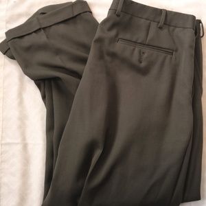 Brown EDDIE BAUER Wool Dress Pants 40 x 31